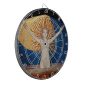 アクセリガレン – カレーラ – アドアストラ ダーツボード (正面左)