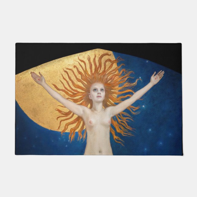 アクセリガレン – カレーラ – アドアストラ ドアマット (正面)