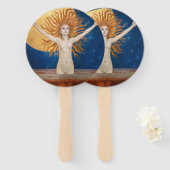 アクセリガレン – カレーラ – アドアストラ ハンドファン (正面&裏面)