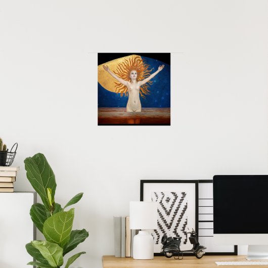 アクセリガレン – カレーラ – アドアストラ ポスター (ホームオフィス)