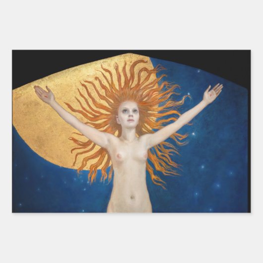 アクセリガレン – カレーラ – アドアストラ ラッピングペーパーシート (正面3)