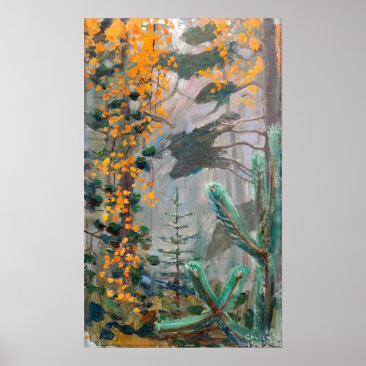 アクセリガレン – カレーラ – 秋の森 ポスター (正面)