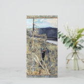 アクセリガレン – カレーラ – 素晴らしブラックウッドペッカー サンキューカード (スタンド正面)