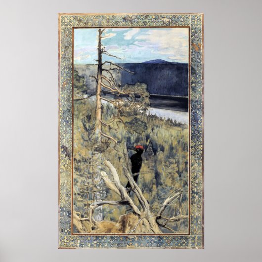 アクセリガレン – カレーラ – 素晴らしブラックウッドペッカー ポスター (正面)