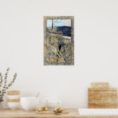 アクセリガレン – カレーラ – 素晴らしブラックウッドペッカー ポスター (キッチン)