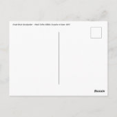 アクセリガレン – カレーラ – 素晴らしブラックウッドペッカー ポストカード (裏面)