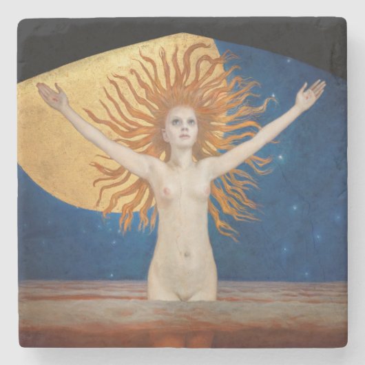 アクセリ・ガッレン・カレラ - アド・アストラ ストーンコースター (正面)