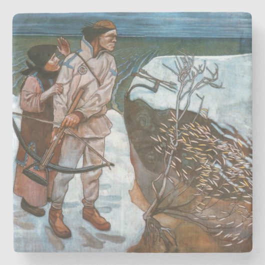 アクセリ・ガッレン＝カレラ - ヨウカハイの復讐 ストーンコースター (正面)