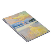 アクセリ・ガッレン＝カレラ - ルオヴェシ湖の夕日 ノートブック (右側)