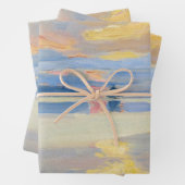 アクセリ・ガッレン=カレラ - ルオヴェシ湖の夕日 ラッピングペーパーシート (インサイチュ)