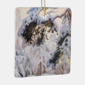 アクセリ・ガッレン・カレラ - 冬の森 セラミックオーナメント (右)