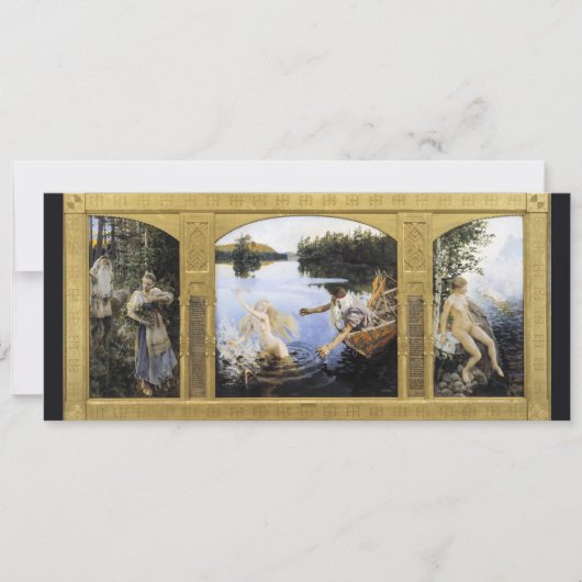 アクセリ・ガレン・カレーラ – アイノ神話 招待状 (正面)