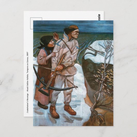 アクセリ・ガレン・カレーラ – ジュカハイネンの復讐 ポストカード (正面/裏面)