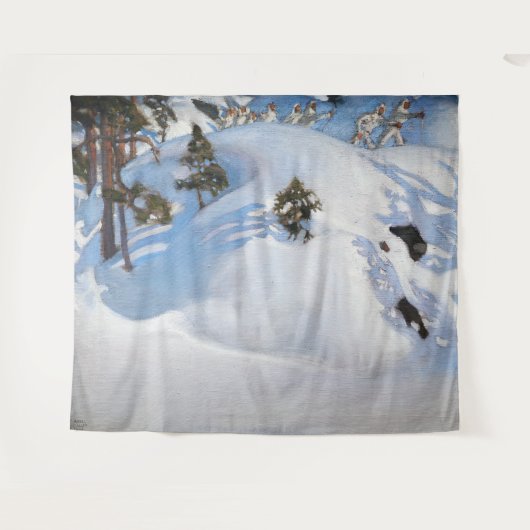 アクセリ・ガレン・カレーラ – February Vision タペストリー (正面(横))