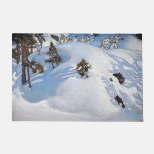 アクセリ・ガレン・カレーラ – February Vision ドアマット (正面)