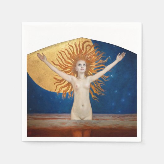 アクセリ・ガレーン＝カレラ - アド・アストラ スタンダードカクテルナプキン (正面)