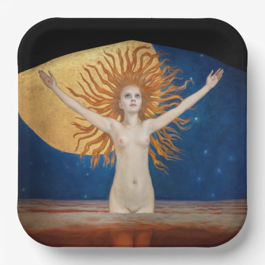 アクセリ・ガレーン＝カレラ - アド・アストラ ペーパープレート (正面)