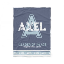 アクセルの名前はスポーツのモノグラムブルー白を意味する