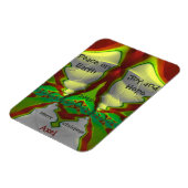 アクセル～クリスマスカード明るい！.. マグネット (左側)