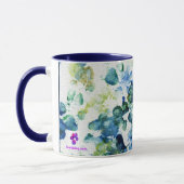 アクセントのアイルランドの金ゴールドのマグ マグカップ (左)