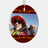 アクセントのオーナメントのレイアウト セラミックオーナメント (右)