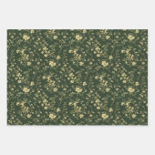 アクセントの切り離し付きの洗練された植物用ラップ ラッピングペーパーシート (正面3)