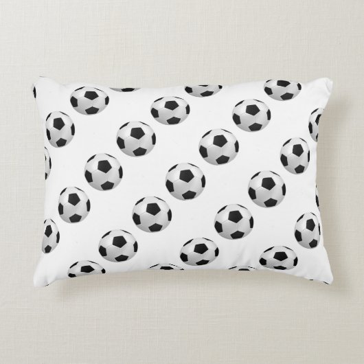 アクセントの枕かサッカー アクセントクッション (正面)