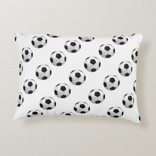 アクセントの枕かサッカー アクセントクッション (裏面)