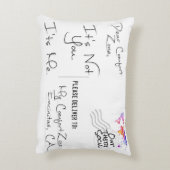 アクセントの枕を夢を見るカリフォルニア アクセントクッション (裏面(縦))