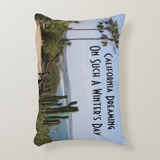 アクセントの枕を夢を見るカリフォルニア アクセントクッション (正面(垂直))