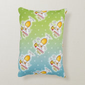 アクセントの枕- PINA COLADAのレシピのカクテルの芸術 アクセントクッション (裏面(縦))