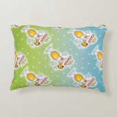 アクセントの枕- PINA COLADAのレシピのカクテルの芸術 アクセントクッション (裏面)