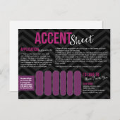 アクセントシートはがき ポストカード (正面/裏面)