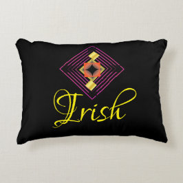 アクセントスタイリッシュ枕を持つデコルZazzle アクセントクッション