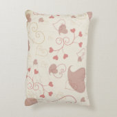 アクセントハート枕 アクセントクッション (裏面(縦))