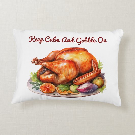 アクセントピローおもしろいル – 感謝祭トルコ枕 アクセントクッション