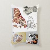 アクセントピローお気に入りの: Pets アクセントクッション (正面(垂直))
