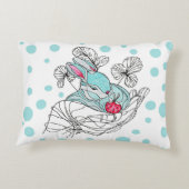 アクセントピローアクアバニー アクセントクッション (裏面)