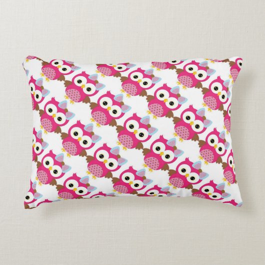 アクセントピロー/フクロウ アクセントクッション (正面)