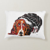 アクセントピロー: BASSET HOUND DOG アクセントクッション (裏面)