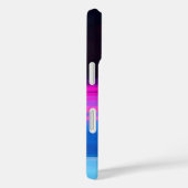 アクセント付きネオン白熱［赤熱］光を放つスパロー Case-Mate iPhoneケース (裏面 / 右)