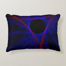 アクセント付き三角形の幾何学的アクセント枕