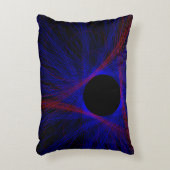 アクセント付き三角形の幾何学的アクセント枕 アクセントクッション (正面(垂直))