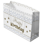 アクセント付き星型 ラージペーパーバッグ (裏面アングル)