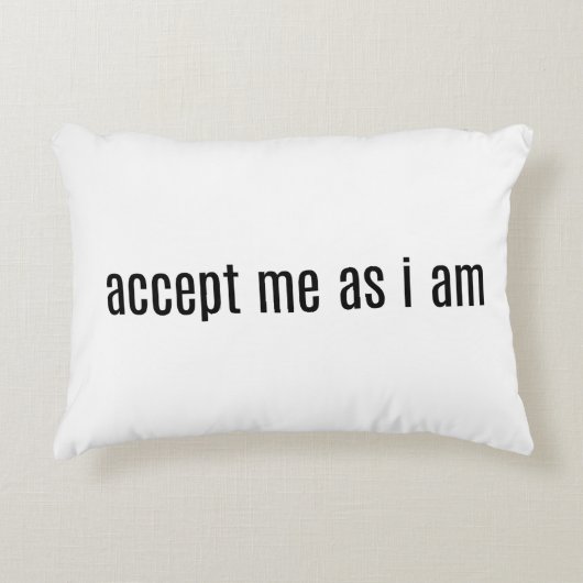 アクセント枕として受け入れる アクセントクッション (正面)