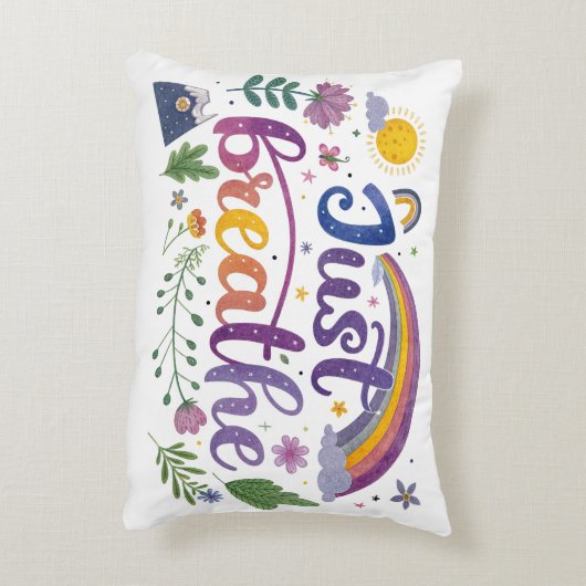 アクセント枕を呼吸 アクセントクッション (裏面(縦))