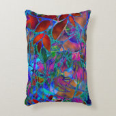 アクセント枕フローラステンドグラス アクセントクッション (正面(垂直))