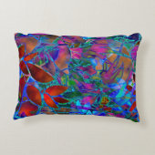 アクセント枕フローラステンドグラス アクセントクッション (裏面)