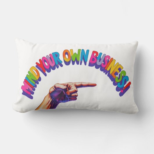 アクセント枕頭自分のビジネスのアクセント枕 ランバークッション (正面)