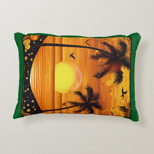 アクセント枕 アクセントクッション (裏面)